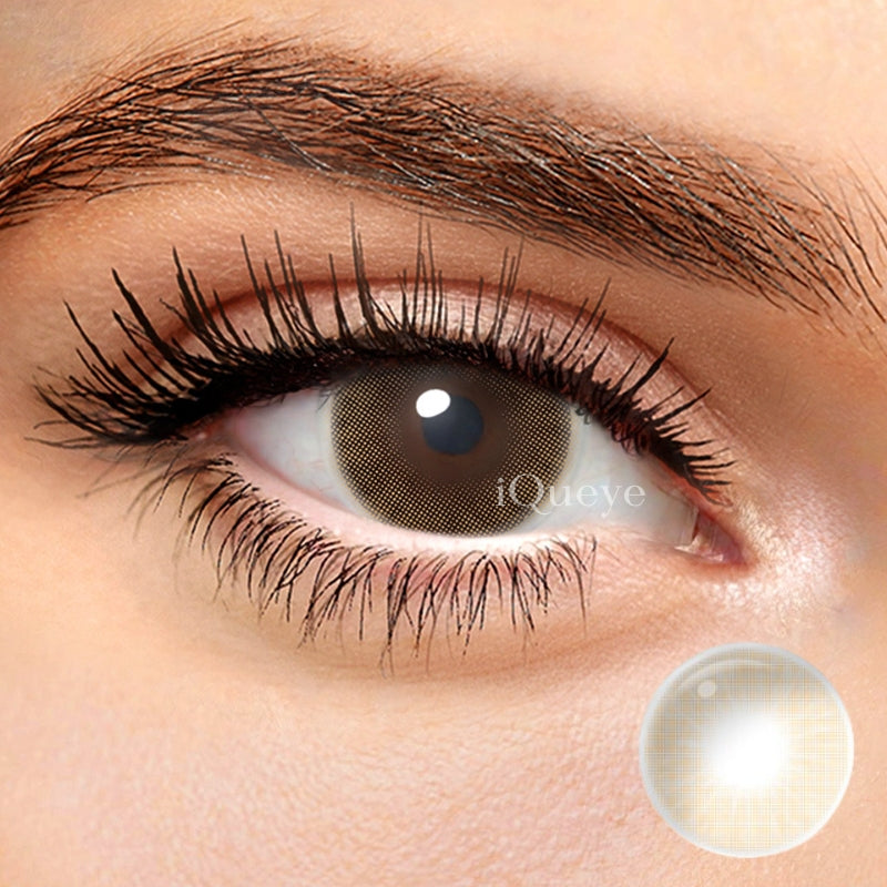 Hidrocor II Brown Non-prescription Yearly Colored Contacts