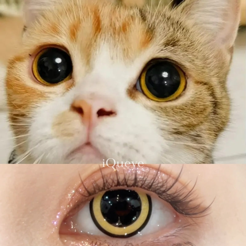 Cat Eye Non-Prescription Yearly Cosplay Contacts