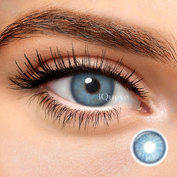 Avatar Light Blue Non-Prescription Yearly Cosplay Contacts