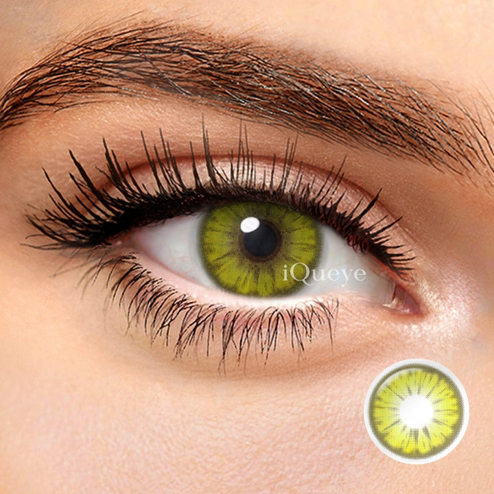 Avatar Yellow Non-Prescription Yearly Cosplay Contacts