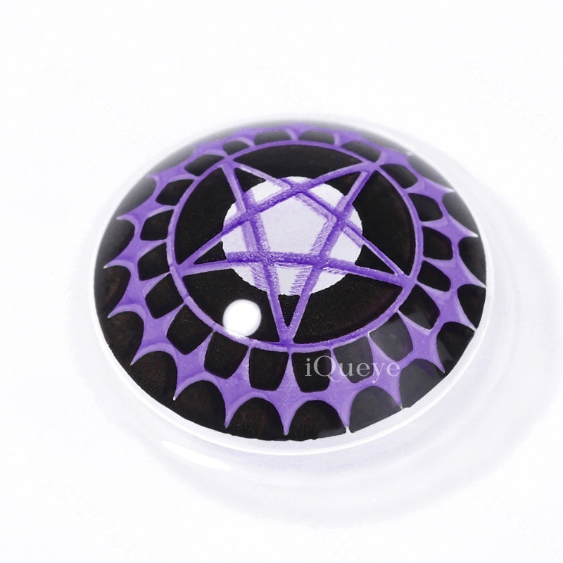 Black Butler Ciel Phantomhiveb Purple Non-Prescription Yearly Cosplay Contacts