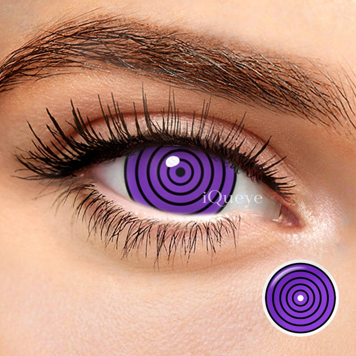 Rinnegan Half-sclera Non-Prescription Yearly Cosplay Contacts