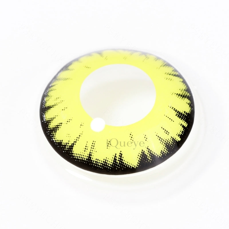 Twilight Vampire Yellow Non-Prescription Yearly Cosplay Contacts